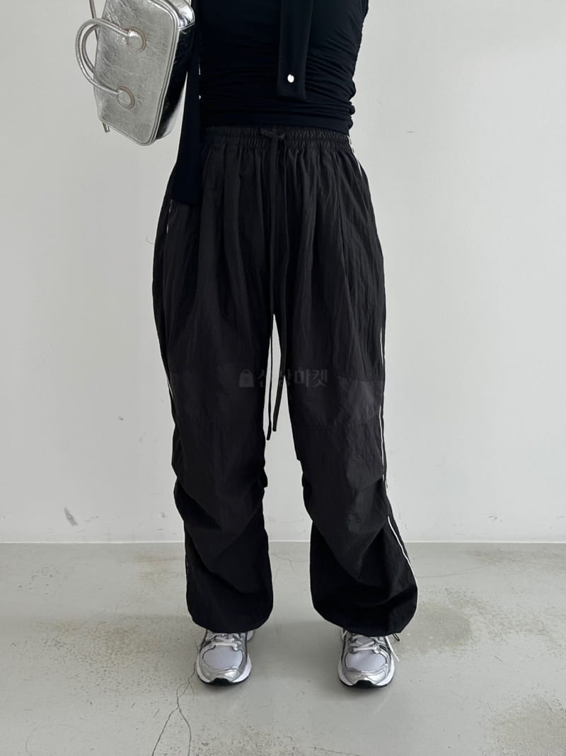 Archive - Korean Women Fashion - #momslook - Piping Nylon Pants - 3