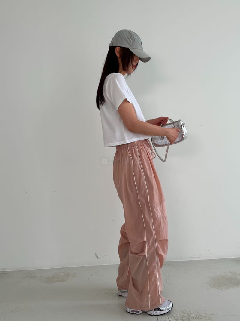 Archive - Korean Women Fashion - #momslook - Piping Nylon Pants - 9