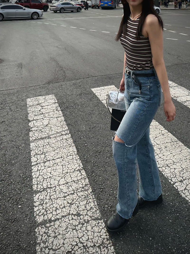 Archive - Korean Women Fashion - #momslook - Deggi Straight Jeans - 5