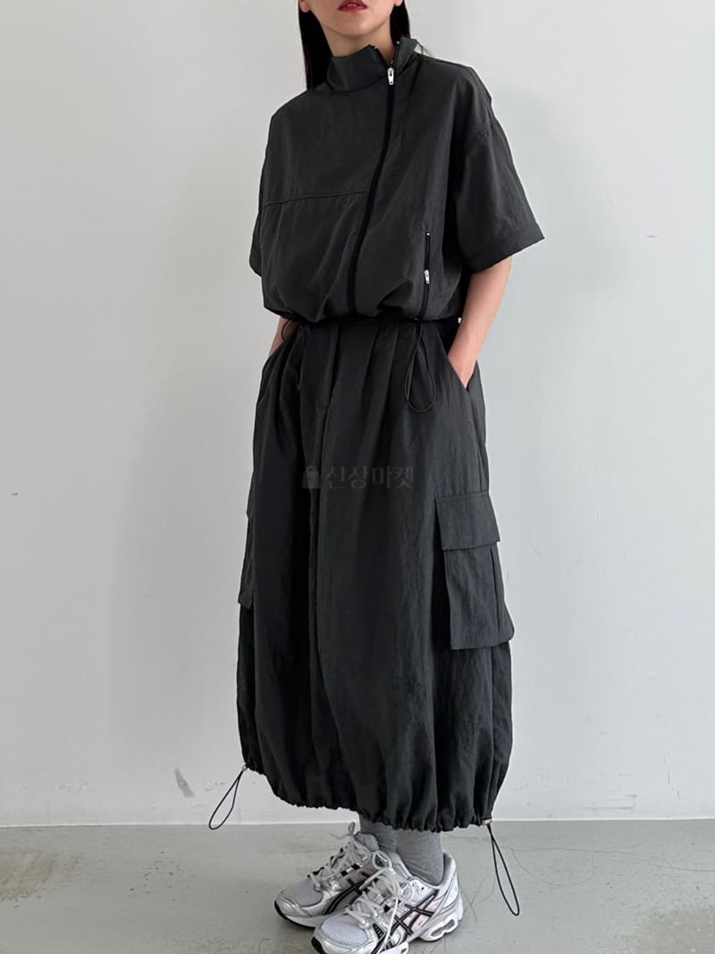 Archive - Korean Women Fashion - #shopsmall - Cargo Nylon Skirt - 3