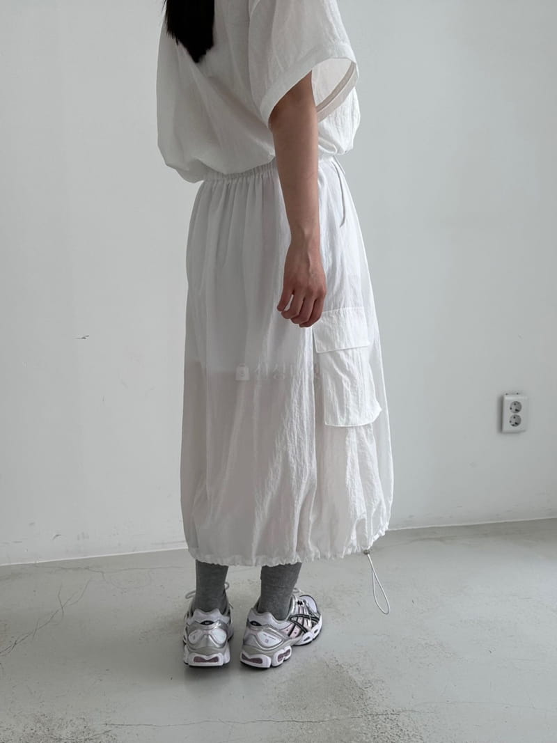 Archive - Korean Women Fashion - #thelittlethings - Cargo Nylon Skirt - 5