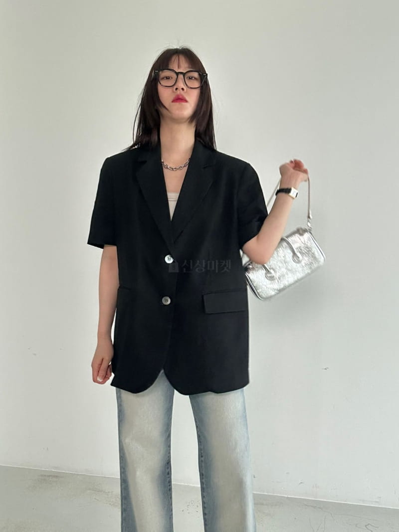 Archive - Korean Women Fashion - #womensfashion - Short Over Jacket - 5