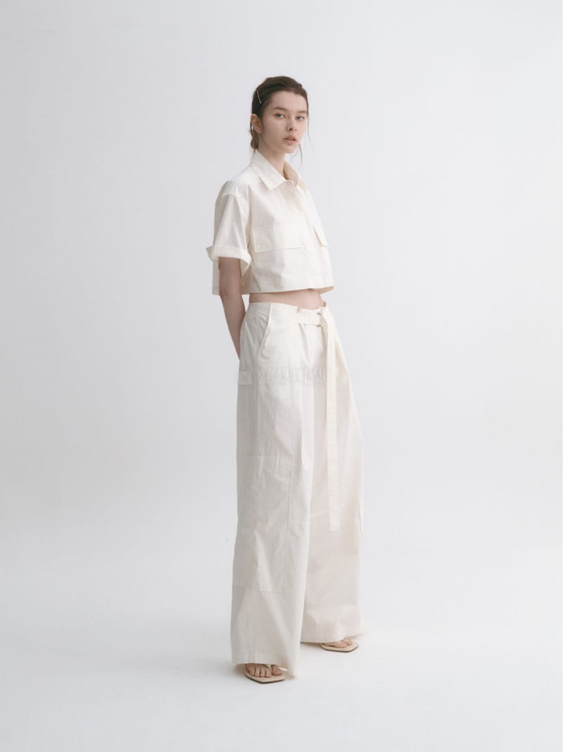 Artisover - Korean Women Fashion - #momslook - Poplyn Cargo Pants - 5