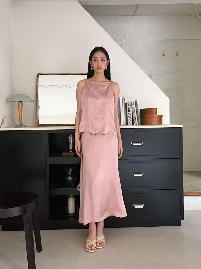 Baie Oud - Korean Women Fashion - #romanticstyle - Satin Skirt - 11