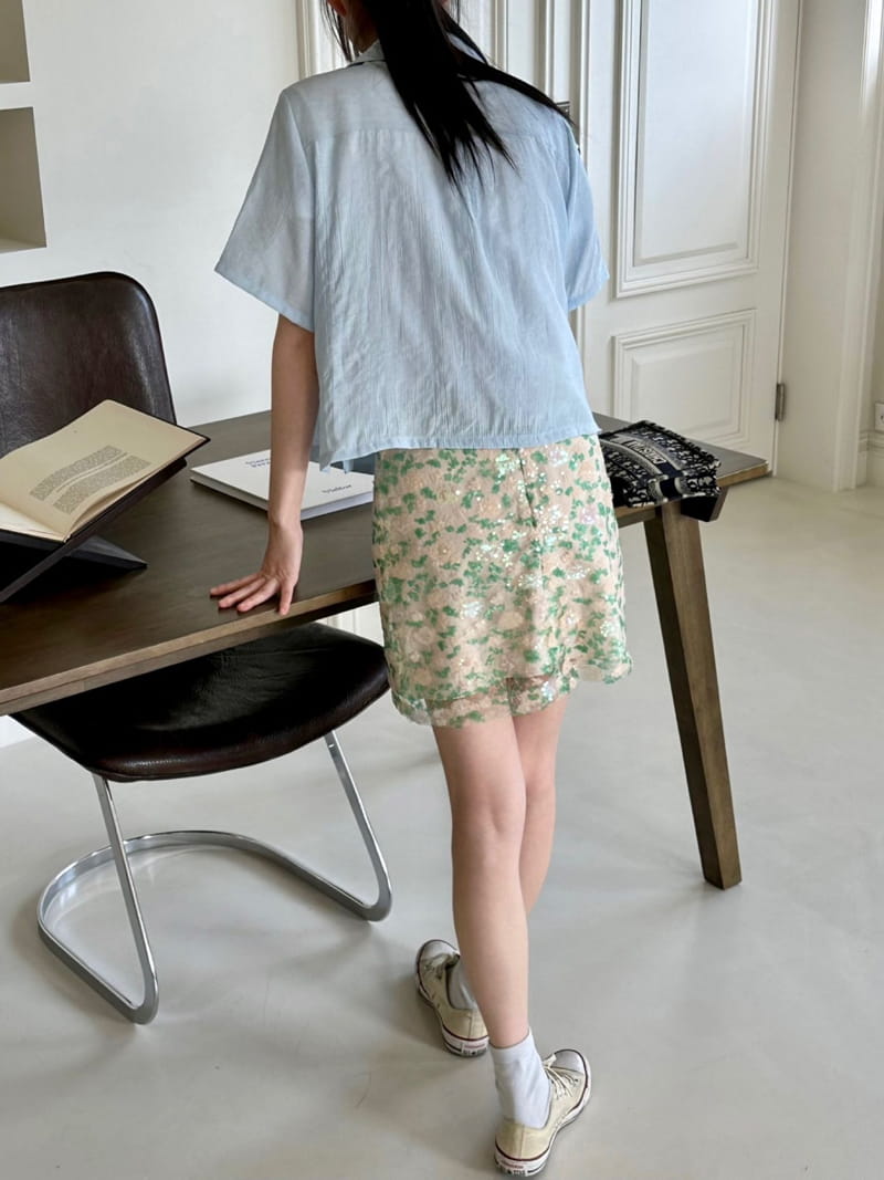 Balance - Korean Women Fashion - #momslook - Flower Skirt - 3