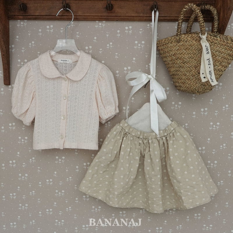 Banana J - Korean Children Fashion - #kidsstore - All Embroidery Skirt - 2