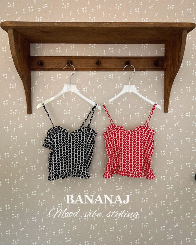 Banana J - Korean Children Fashion - #toddlerclothing - Heart Frill Blouse - 6