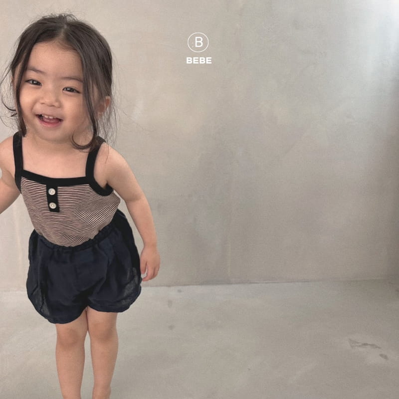Bella Bambina - Korean Baby Fashion - #babyboutique - Bebe Button Sleeveless - 6