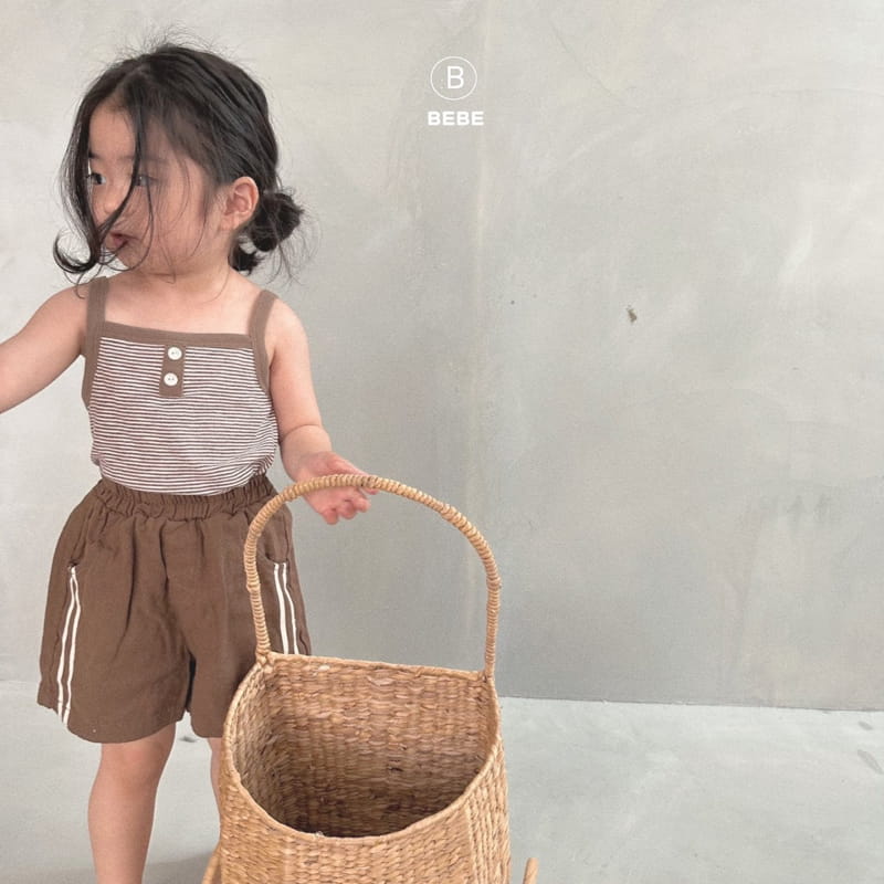 Bella Bambina - Korean Baby Fashion - #babyclothing - Bebe Button Sleeveless - 8