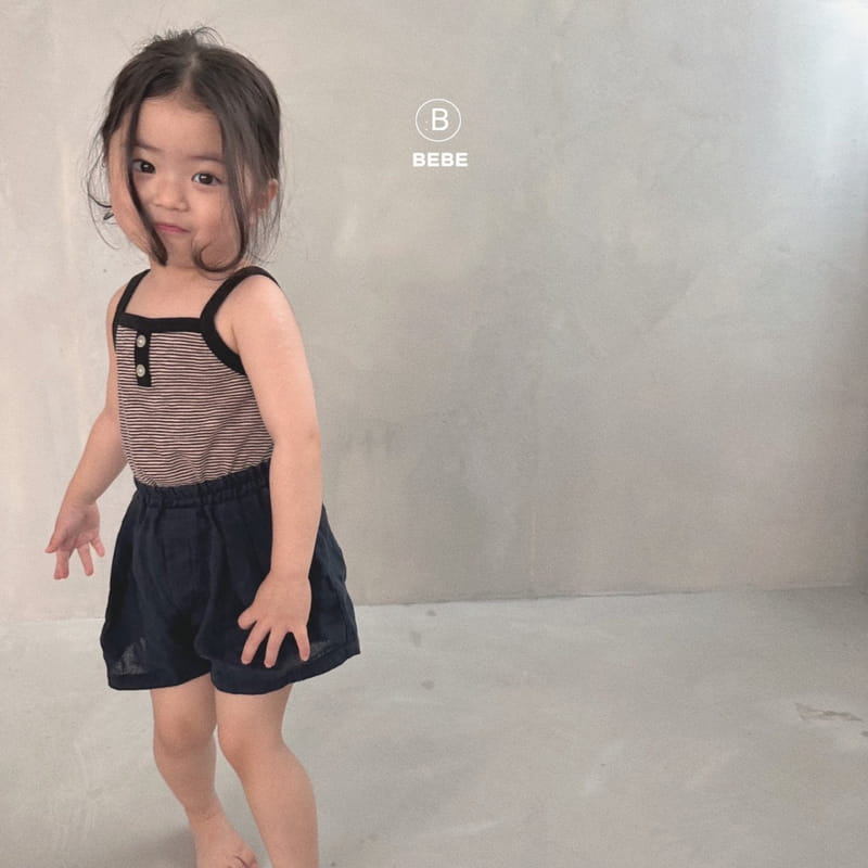 Bella Bambina - Korean Baby Fashion - #babyfashion - Bebe Button Sleeveless - 9
