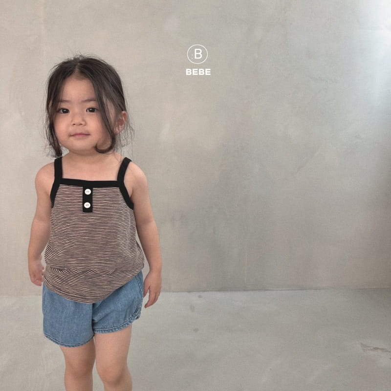 Bella Bambina - Korean Baby Fashion - #babylifestyle - Bebe Button Sleeveless - 12