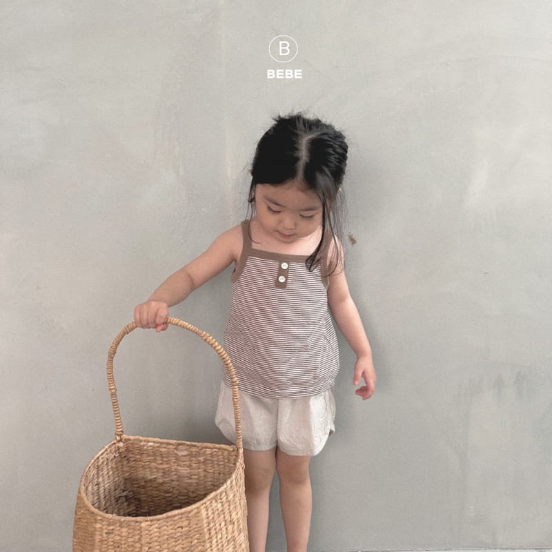 Bella Bambina - Korean Baby Fashion - #smilingbaby - Bebe Button Sleeveless - 5