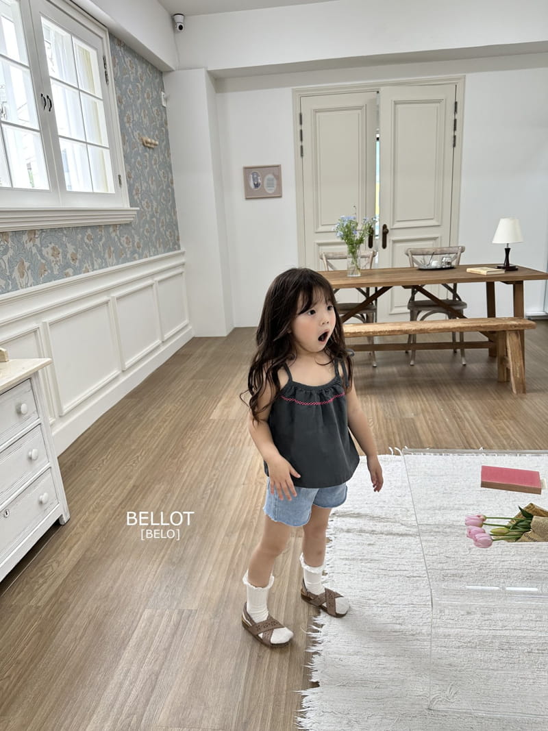 Bellot - Korean Children Fashion - #childofig - Juicy String Sleeveless - 2