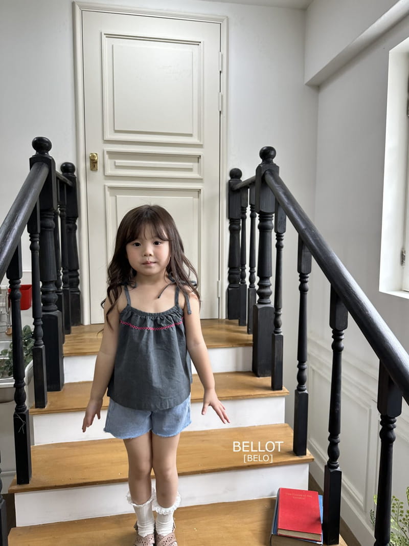 Bellot - Korean Children Fashion - #childofig - Juicy String Sleeveless - 3