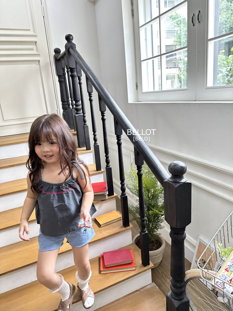 Bellot - Korean Children Fashion - #childofig - Juicy String Sleeveless - 4