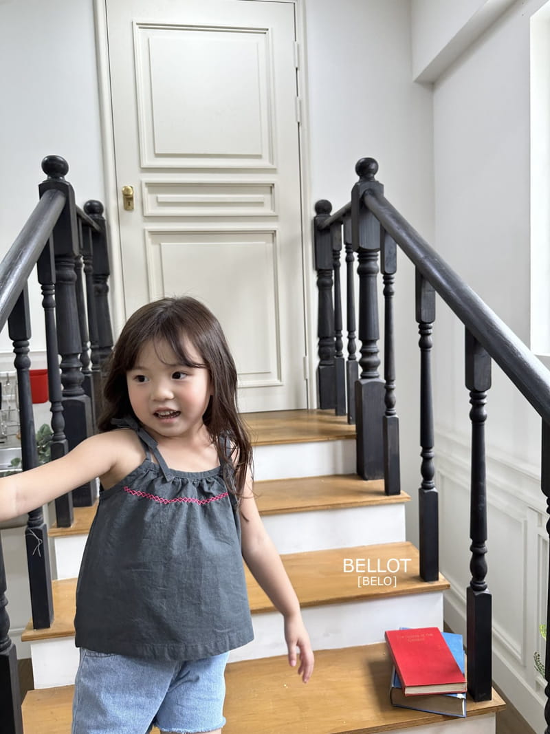 Bellot - Korean Children Fashion - #fashionkids - Juicy String Sleeveless - 7