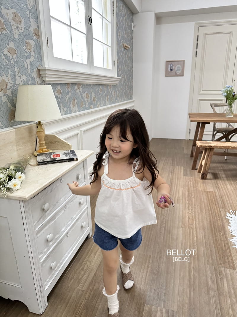 Bellot - Korean Children Fashion - #kidsstore - Juicy String Sleeveless - 9