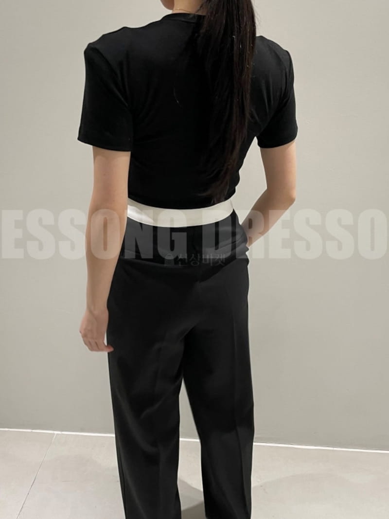 Bes - Korean Women Fashion - #womensfashion - Bolt Pants - 5