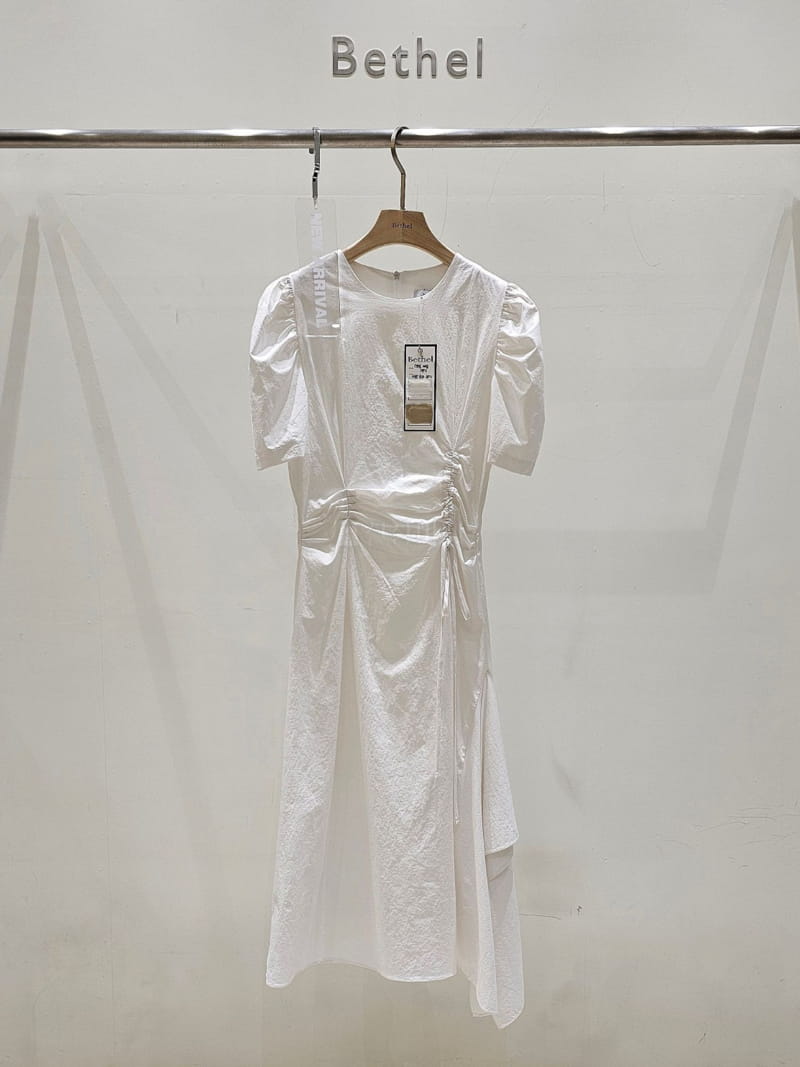 Bethel - Korean Women Fashion - #womensfashion - String Shirring One-piece - 3