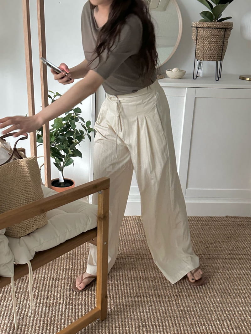 Bleecker - Korean Women Fashion - #momslook - Tos String Pants - 9