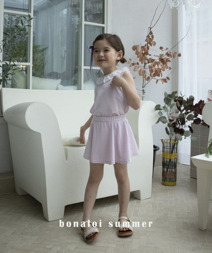 Bonaloi - Korean Children Fashion - #discoveringself - Memory Top Bottom Set - 7