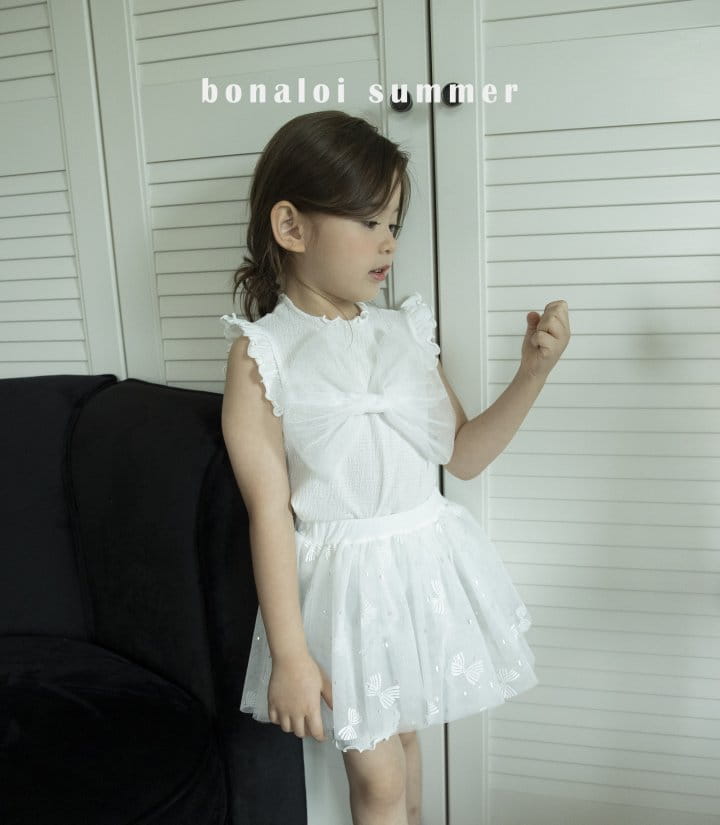 Bonaloi - Korean Children Fashion - #magicofchildhood - Butterfly Skirt Leggings - 7
