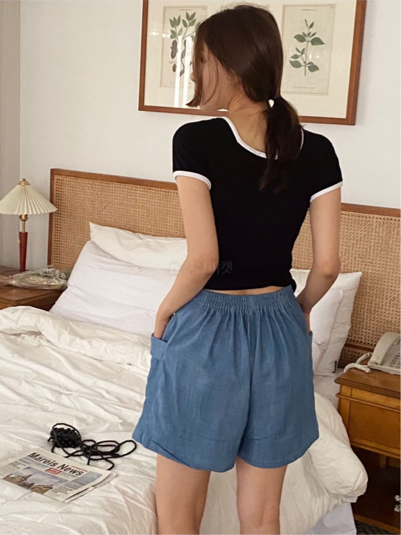 Butter - Korean Women Fashion - #momslook - Washing Shorts - 2