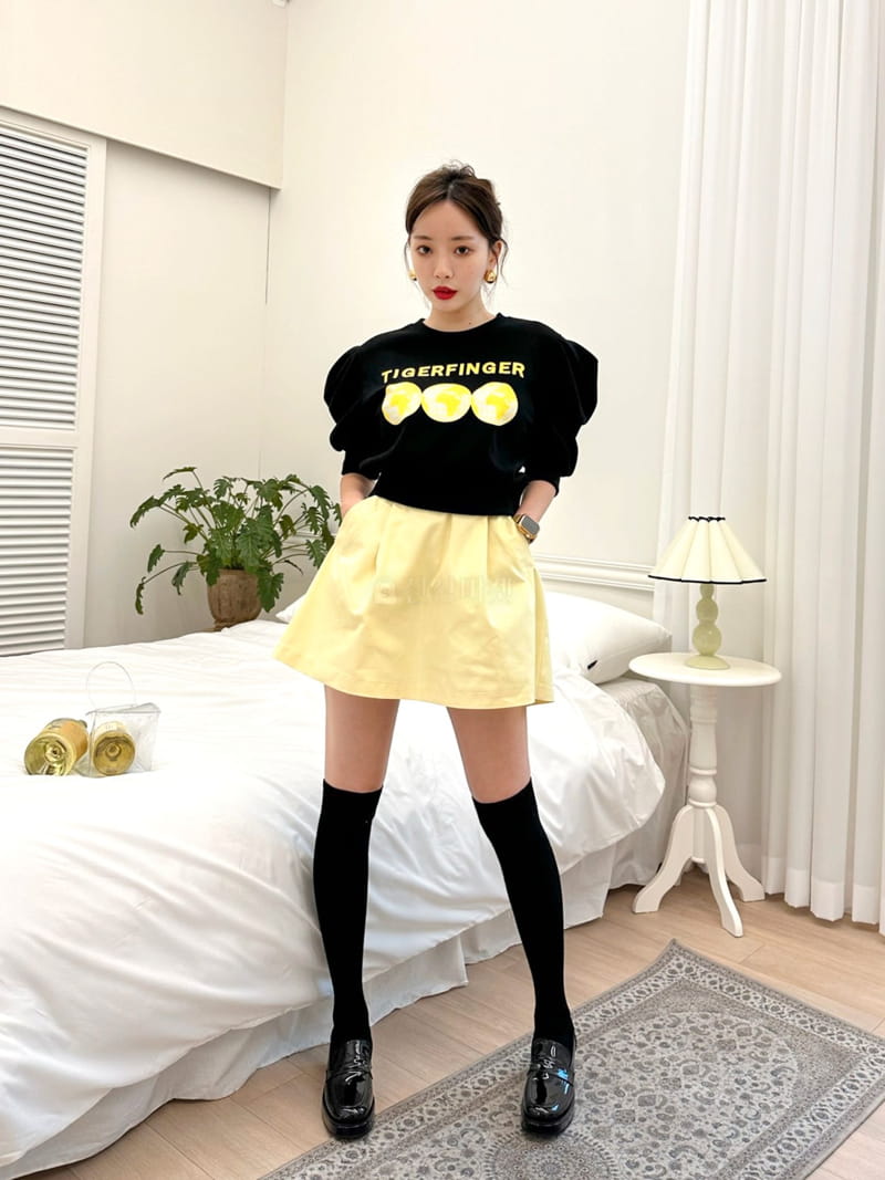 Bwithu - Korean Women Fashion - #momslook - Volume Skirt - 5