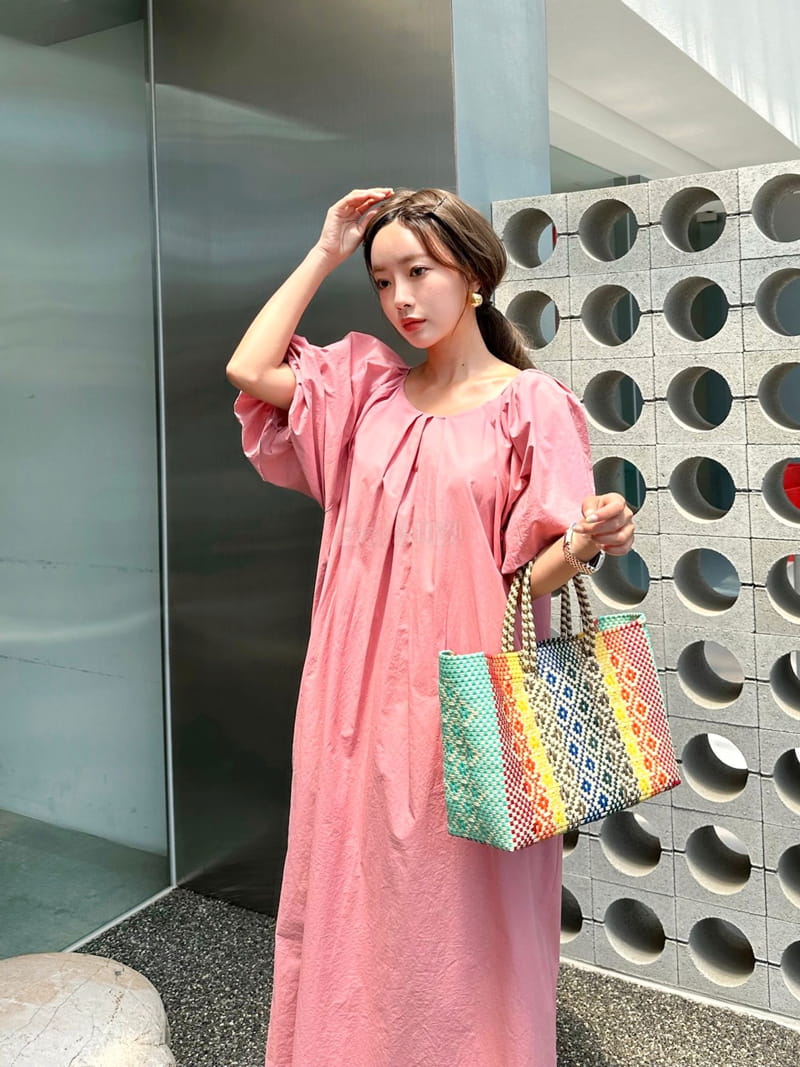 Bwithu - Korean Women Fashion - #momslook - Robbon One-piece - 8