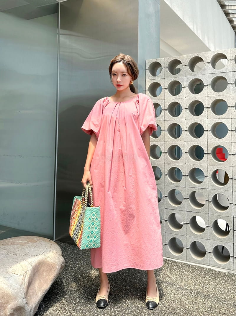 Bwithu - Korean Women Fashion - #shopsmall - Robbon One-piece - 5