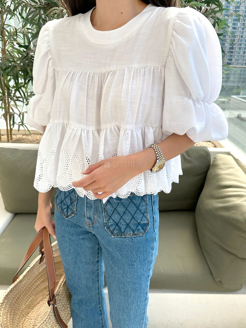 Bwithu - Korean Women Fashion - #thelittlethings - Cancan Blouse - 9