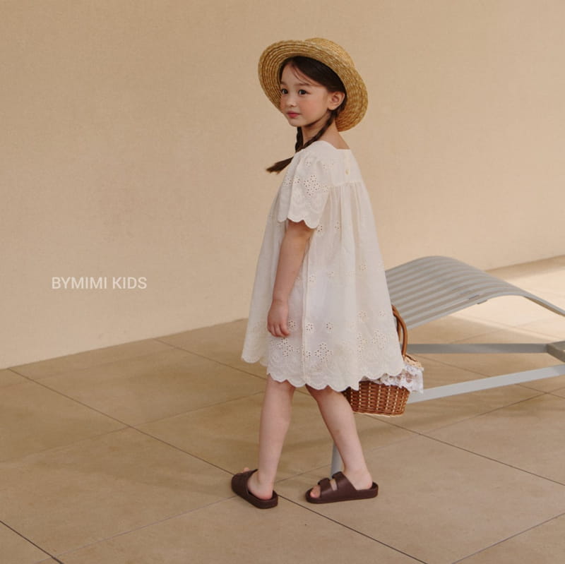 Bymimi - Korean Children Fashion - #childofig - Bally Lace One-piece