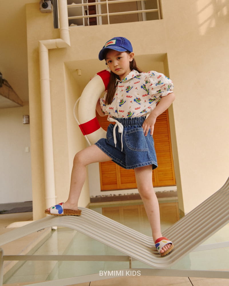 Bymimi - Korean Children Fashion - #designkidswear - Surfing Puff Blouse - 2