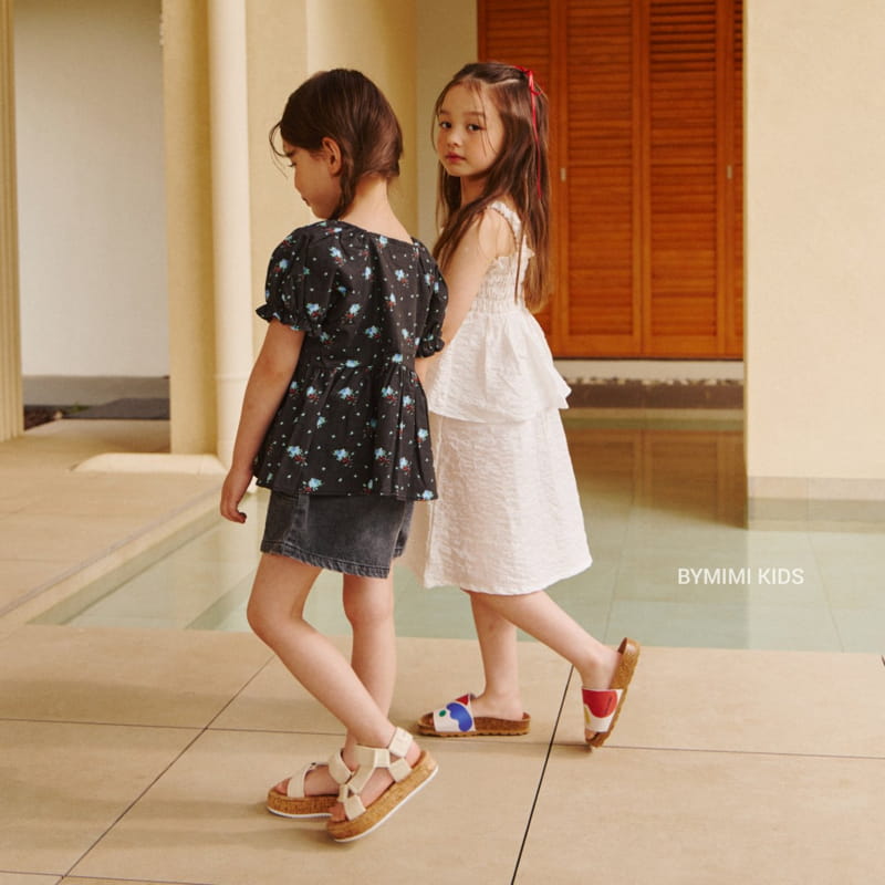 Bymimi - Korean Children Fashion - #designkidswear - Wave One-piece - 7