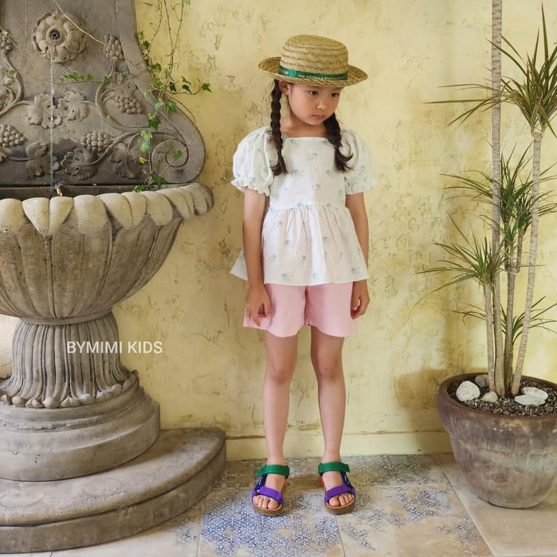 Bymimi - Korean Children Fashion - #fashionkids - Linen Shorts - 2