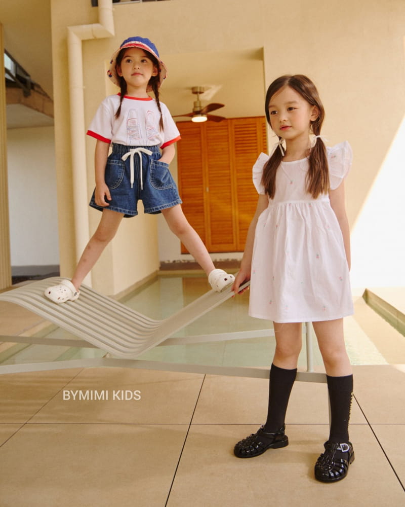 Bymimi - Korean Children Fashion - #fashionkids - Ang Embrodiery One-piece - 10