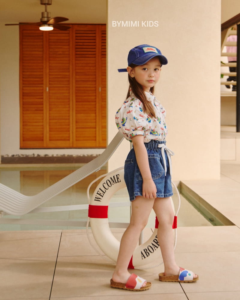 Bymimi - Korean Children Fashion - #kidsstore - Surfing Puff Blouse - 6