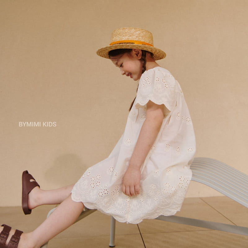 Bymimi - Korean Children Fashion - #kidsstore - Bally Lace One-piece - 8
