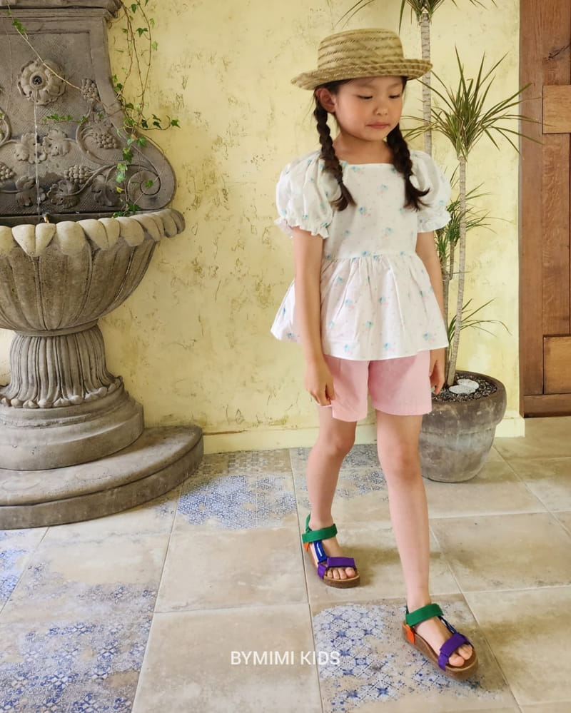 Bymimi - Korean Children Fashion - #kidzfashiontrend - Linen Shorts - 5