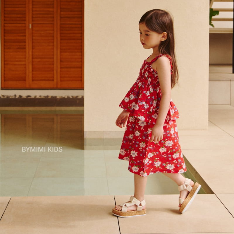 Bymimi - Korean Children Fashion - #kidzfashiontrend - Wave One-piece - 12