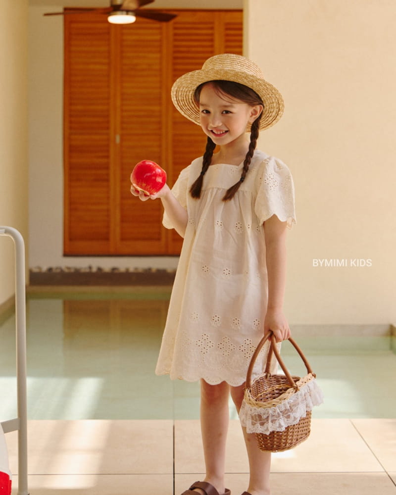 Bymimi - Korean Children Fashion - #kidzfashiontrend - Bally Lace One-piece - 9