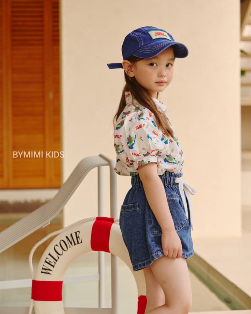 Bymimi - Korean Children Fashion - #littlefashionista - Surfing Puff Blouse - 9