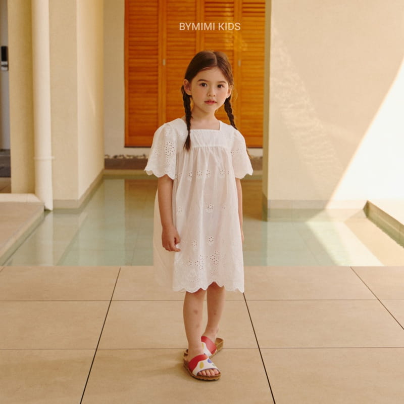 Bymimi - Korean Children Fashion - #magicofchildhood - Bally Lace One-piece - 12