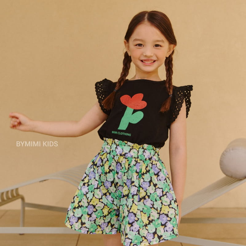 Bymimi - Korean Children Fashion - #todddlerfashion - Lace Sleeveless - 4