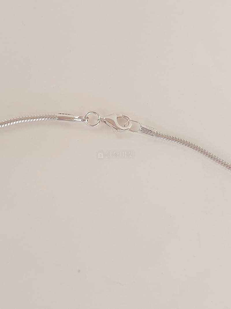 Cabinet - Korean Women Fashion - #momslook - Silver (Silver)2mm Toggle Necklace - 2