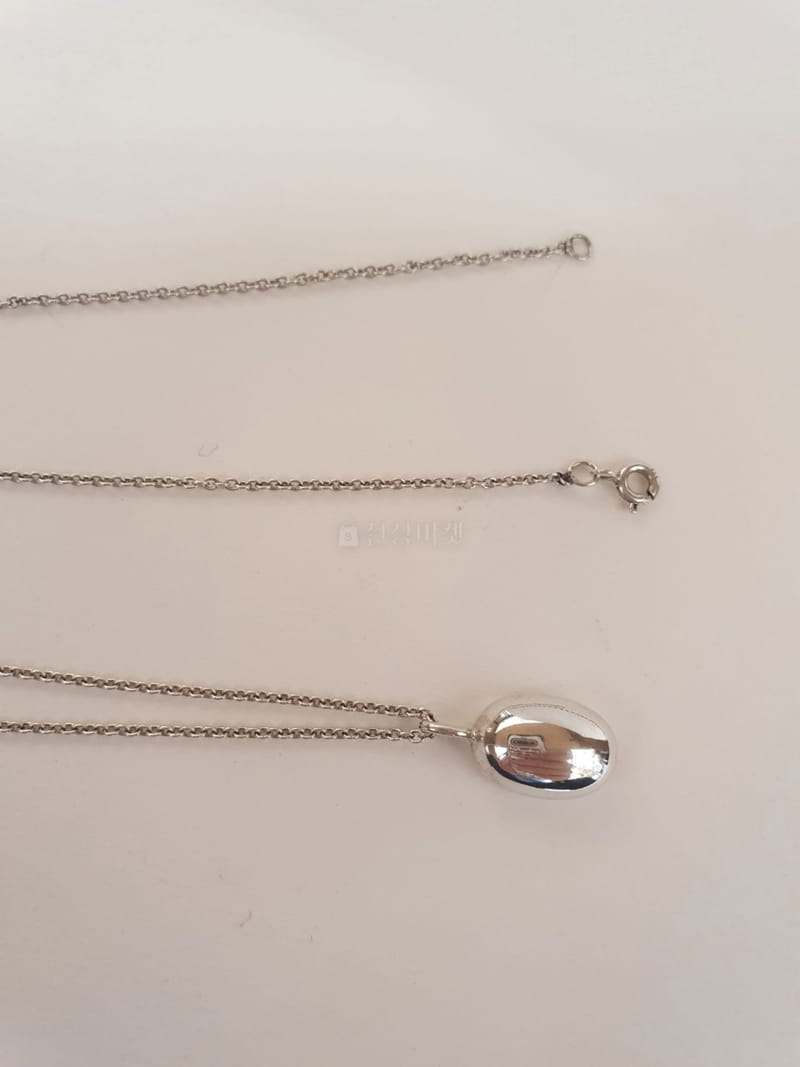 Cabinet - Korean Women Fashion - #womensfashion - Silver (Silver) Gong Necklace - 2