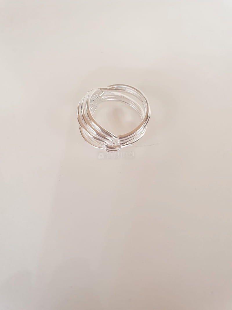 Cabinet - Korean Women Fashion - #womensfashion - Silver (Silver) Twist Ring