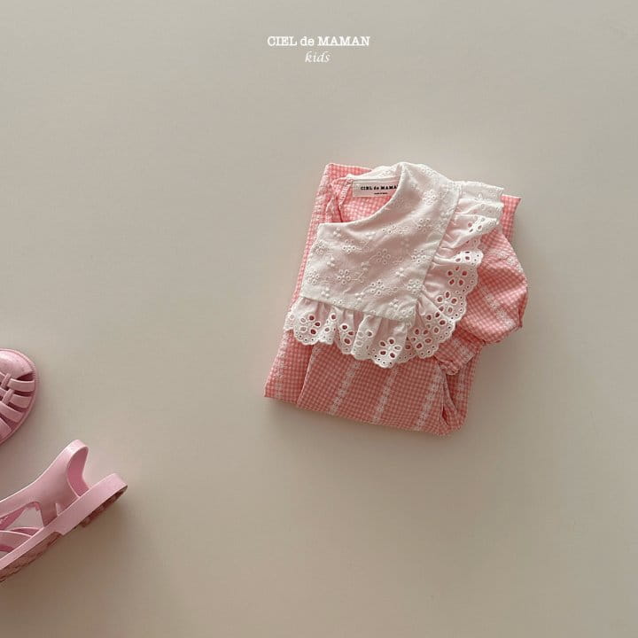 Ciel De Maman - Korean Children Fashion - #prettylittlegirls - Daisy Collar One-piece - 6