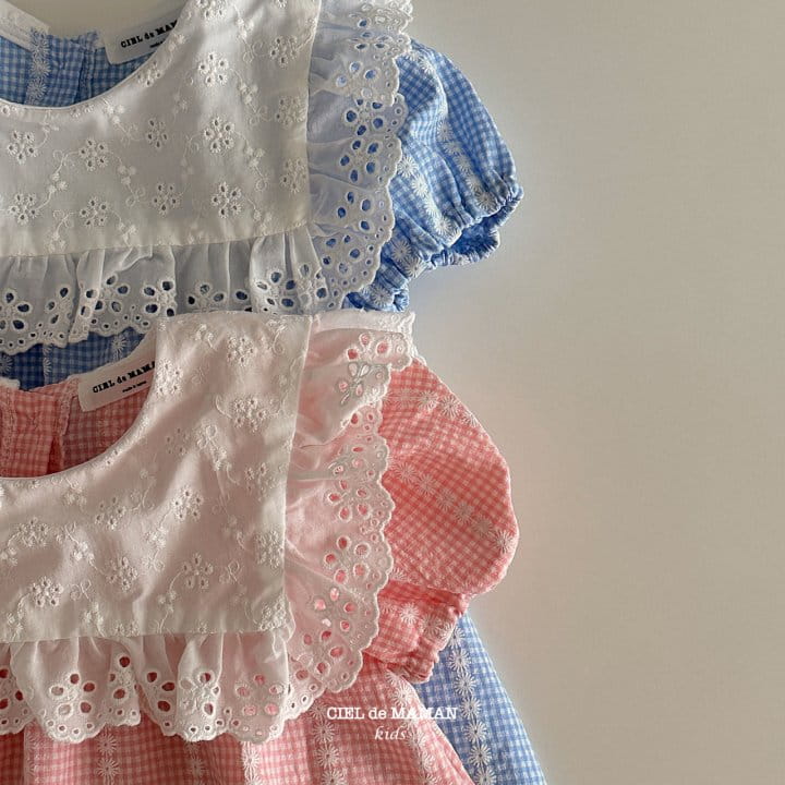 Ciel De Maman - Korean Children Fashion - #toddlerclothing - Daisy Collar One-piece - 8