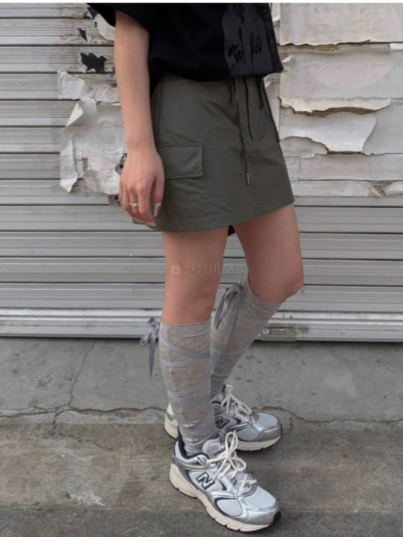 Connet - Korean Women Fashion - #momslook - Jenny Short Skirt